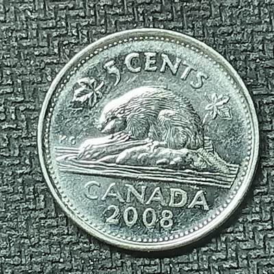 逸泉钱币2026第十九场世界钱币纪念币B2310-2754 2635加拿大2008年5分