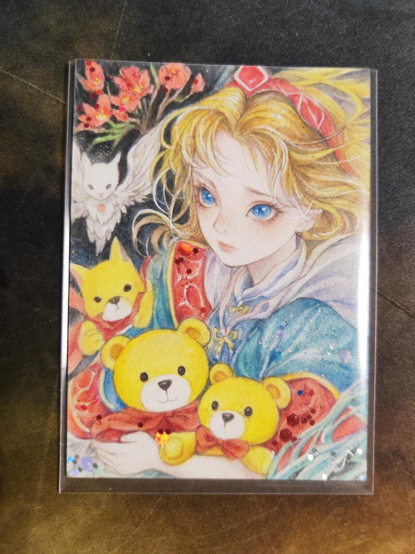 第113期阳大大卡牌拍卖第113期（持续收拍品，周五晚上九点截拍，进群福利早知道） 【手绘卡】硬糖 万歌绘浮生  600元每盒手绘盒里拆出 绝色手绘卡1/1