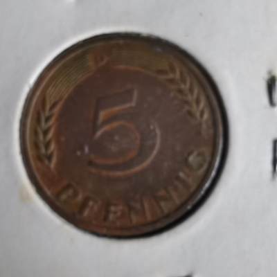 沼泽如烟--第1063场 - 德国1950年5芬尼