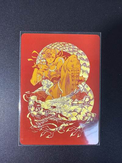 NO.31 好又多金牌大场，期期夯爆，每周必拍！要啥有啥，一站式配齐，方便凑单！（周6晚9点截拍，卖家送拍0抽成！） 江东卡牌 拳皇系列春丽 一套3张 粗彩闪