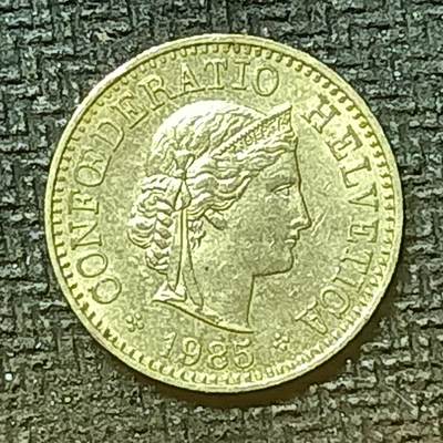 逸泉钱币2026第十九场世界钱币纪念币B2310-2754 2722瑞士1985年5生丁