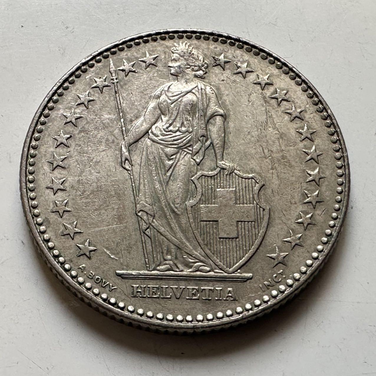 🌹外币初藏🌹🐯2026年第44场   每周二四六晚8️⃣点  世界硬币 瑞士1986年2法郎