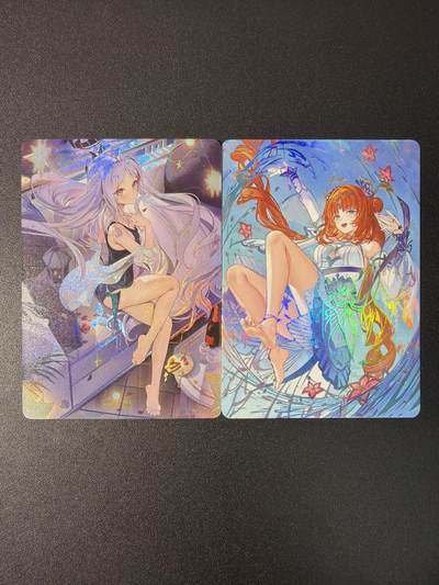 NO.31 好又多金牌大场，期期夯爆，每周必拍！要啥有啥，一站式配齐，方便凑单！（周6晚9点截拍，卖家送拍0抽成！） 鸡腿卡牌 动漫美少女 彩闪 2张