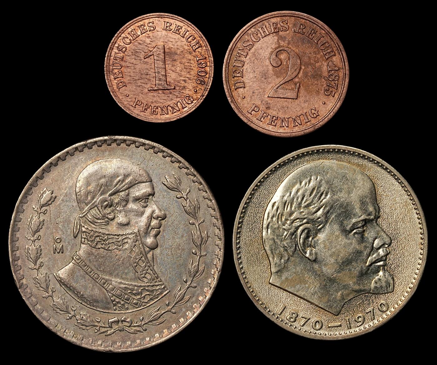 修遠堂世界钱币第112期 近现代世界钱币4枚