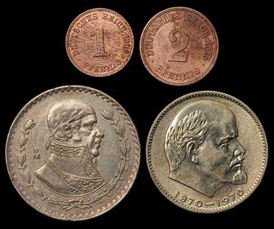 修遠堂世界钱币第112期 - 近现代世界钱币4枚