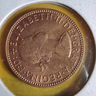 沼泽如烟--第1062场 英国1965年半便士