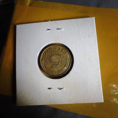 沼泽如烟--第1062场 德国1975年5芬尼