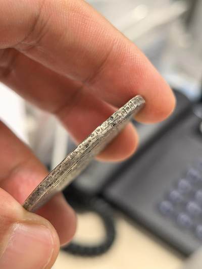 博洋堂“生趣盎然”4月精品专场暨第169期（全场包邮） 西属墨西哥1815年MO JJ斐迪南七世双柱银币