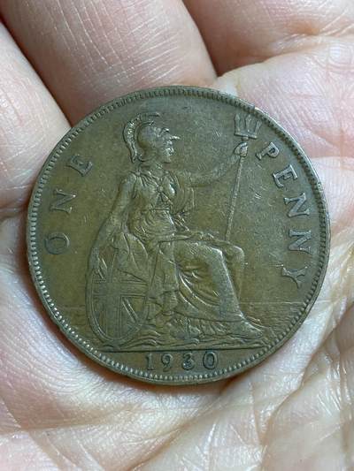 2026年第四十七场(总第二百一十六场）外国好品散币场(免佣金) 英国🇬🇧1930年1便士(乔治五世第三版)