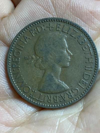 2026年第四十七场(总第二百一十六场）外国好品散币场(免佣金) 英国🇬🇧1953年半便士(伊丽莎白二世加冕年，第一版)