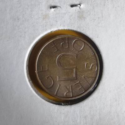 沼泽如烟--第1062场 瑞典1981年5欧尔