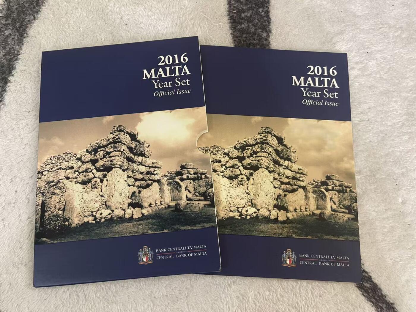 ❤️【币观天下】❤️ 第349期钱币拍卖场- 2026.4.24周五晚上6点半场 长期征集拍品  马耳他2016年官方套币 马耳他央行发行原包装