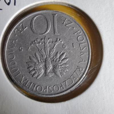 沼泽如烟--第1062场 波兰1975年10兹罗提