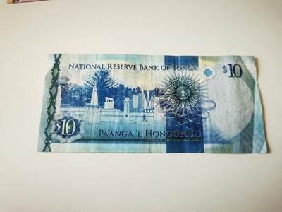 零零发流通品外国纸币拍卖 无佣金 汤加10