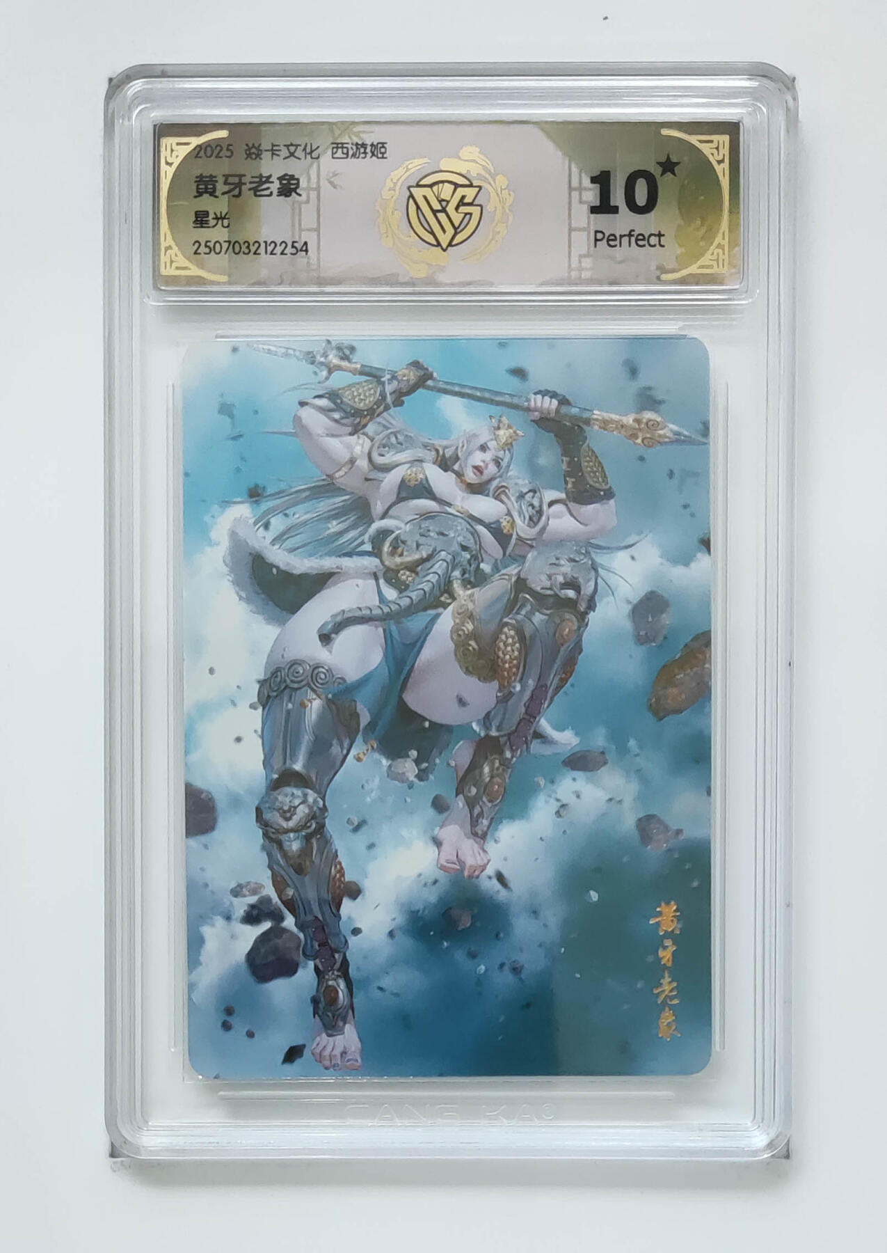 第113期阳大大卡牌拍卖第113期（持续收拍品，周五晚上九点截拍，进群福利早知道） 【10星】焱卡文化 西游姬 黄牙老象 浮雕折光254