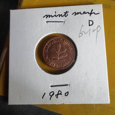 沼泽如烟--第1062场 德国1980年1芬尼