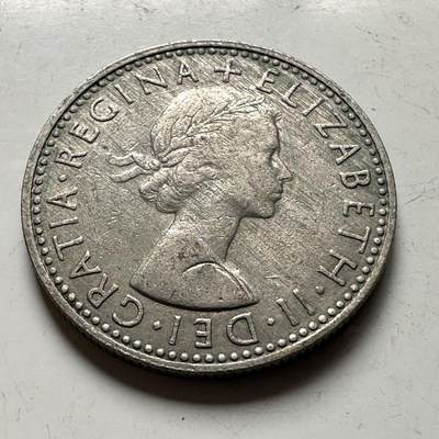 🌹外币初藏🌹🐯2026年第45场   每周二四六晚8️⃣点  世界硬币 英国1965年 6便士