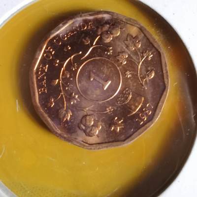 沼泽如烟--第1062场 乌干达1987年1先令