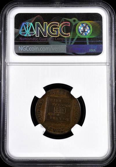 【雨安】【直播拍卖】【评级币章-132期】 2026-04-25 周六 19:30 (金价1050, 银价18.60)  [评级欧洲] Great Britain 英国 Token 萨默塞特 1/4便士 1794年  NGC-MS61