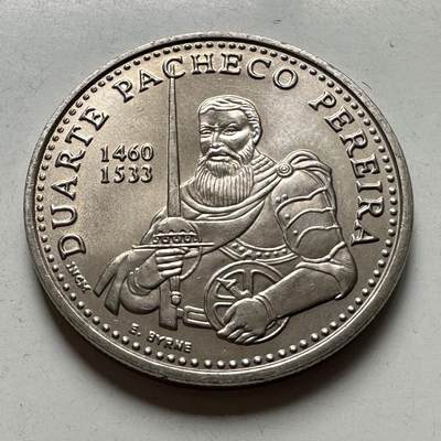 🌹外币初藏🌹🐯2026年第45场   每周二四六晚8️⃣点  世界硬币 葡萄牙 1999年 杜阿尔特·帕切科·佩雷拉 200埃斯库多纪念币