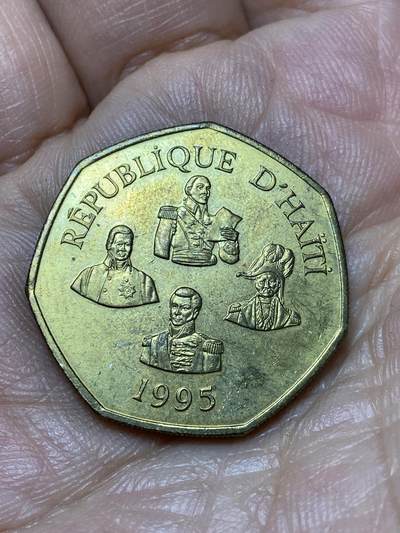 2026年第四十七场(总第二百一十六场）外国好品散币场(免佣金) 海地🇭🇹1995年5古德(1995–2018年版，首发年)