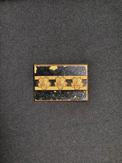 东亚欧洲主题杂货徽章勋章拍卖⑩ （五一大拍350+） 日本消防分团长阶级章