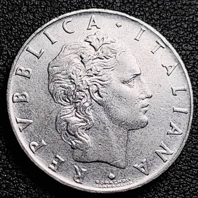 泉币菌-第230场-拍品多 请提前出价 意大利  50里拉 锻冶之神 伍尔坎 24mm