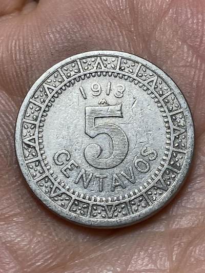 2026年第四十七场(总第二百一十六场）外国好品散币场(免佣金) 少见–墨西哥🇲🇽1913年5分