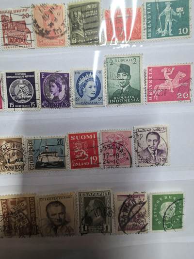 杂票 各国邮票4行旧票品不保百分百