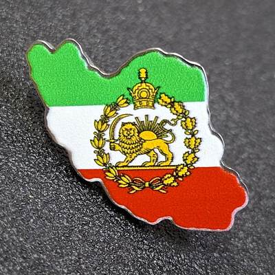 西秦中古拍卖第八十五期  伊朗巴列维国徽徽章