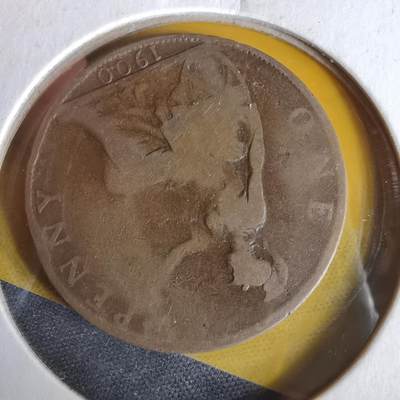 沼泽如烟--第1062场 英国1900年1便士