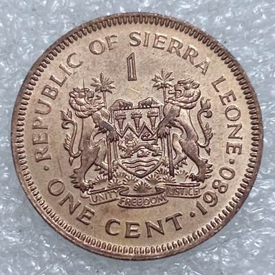 第一海外回流一元起拍收藏 散集专场  第311期 塞拉利昂1980年1分