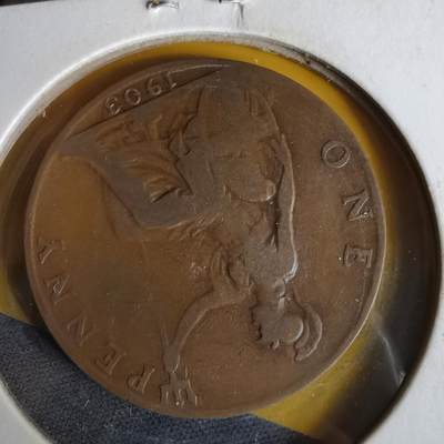 沼泽如烟--第1062场 英国1903年1便士