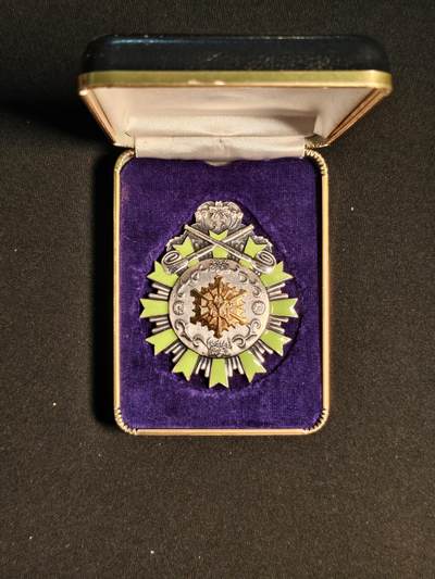 东亚欧洲主题杂货徽章勋章拍卖⑩ （五一大拍350+） 消防厅永年勤劳章