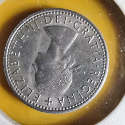 沼泽如烟--第1062场 英国1967年6便士