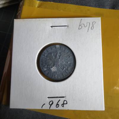 沼泽如烟--第1062场 奥地利1968年5格罗申