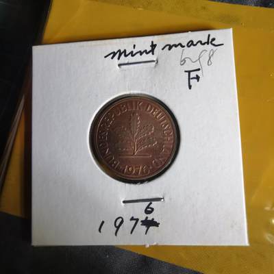 沼泽如烟--第1062场 德国1976年2芬尼