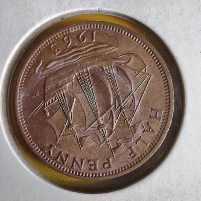 沼泽如烟--第1062场 英国1963年半便士