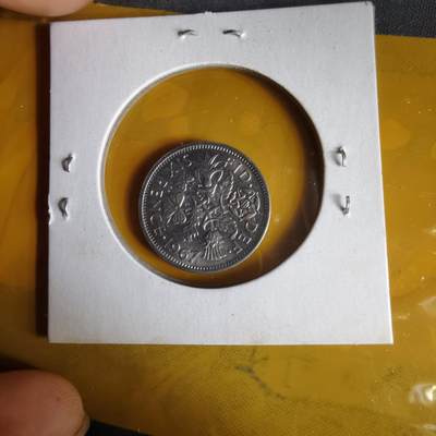 沼泽如烟--第1062场 英国1967年6便士