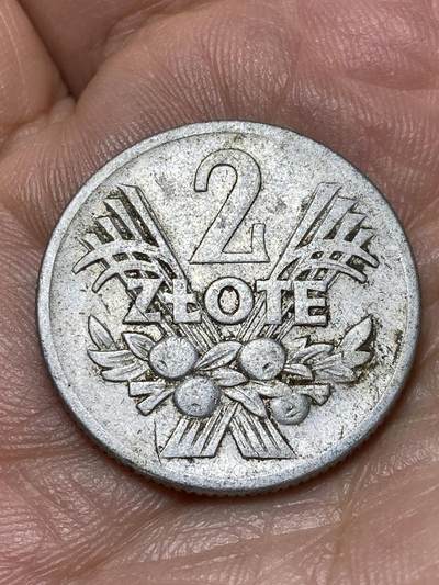 2026年第四十七场(总第二百一十六场）外国好品散币场(免佣金) 波兰🇵🇱1958年2兹罗提(1958–1974年版，早期无标版)