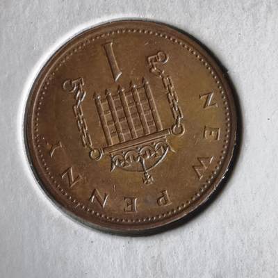 沼泽如烟--第1062场 英国1980年1便士