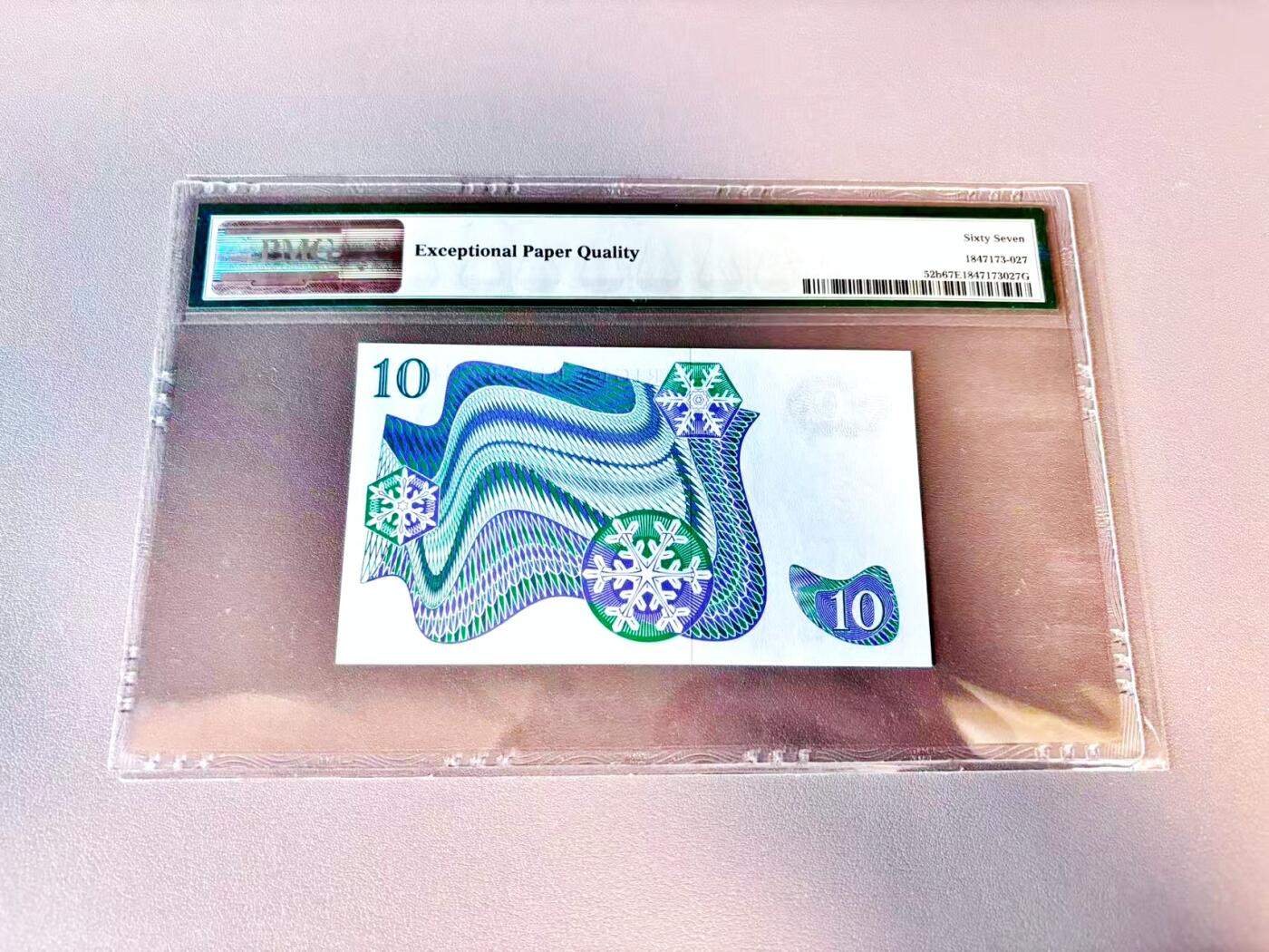【Blue Auction】世界纸币精拍第812期——18级TOP拍卖/信誉/品质/专业/高效💫 瑞典 1968年10克朗 PMG67EPQ