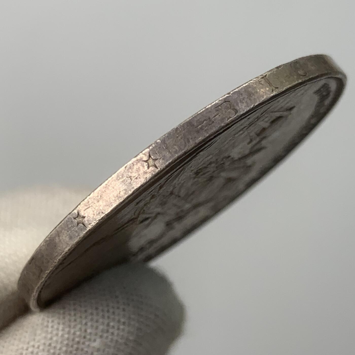 掌中浮雕-藏着的欧洲第059场 1898年德国俾斯麦逝世银章，35mm，18.6g