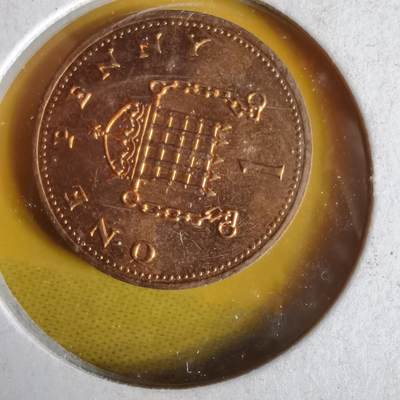 沼泽如烟--第1062场 英国1989年1便士