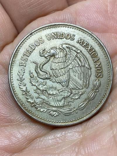 2026年第四十七场(总第二百一十六场）外国好品散币场(免佣金) 墨西哥🇲🇽1986年200比索(1986年世界杯纪念币)