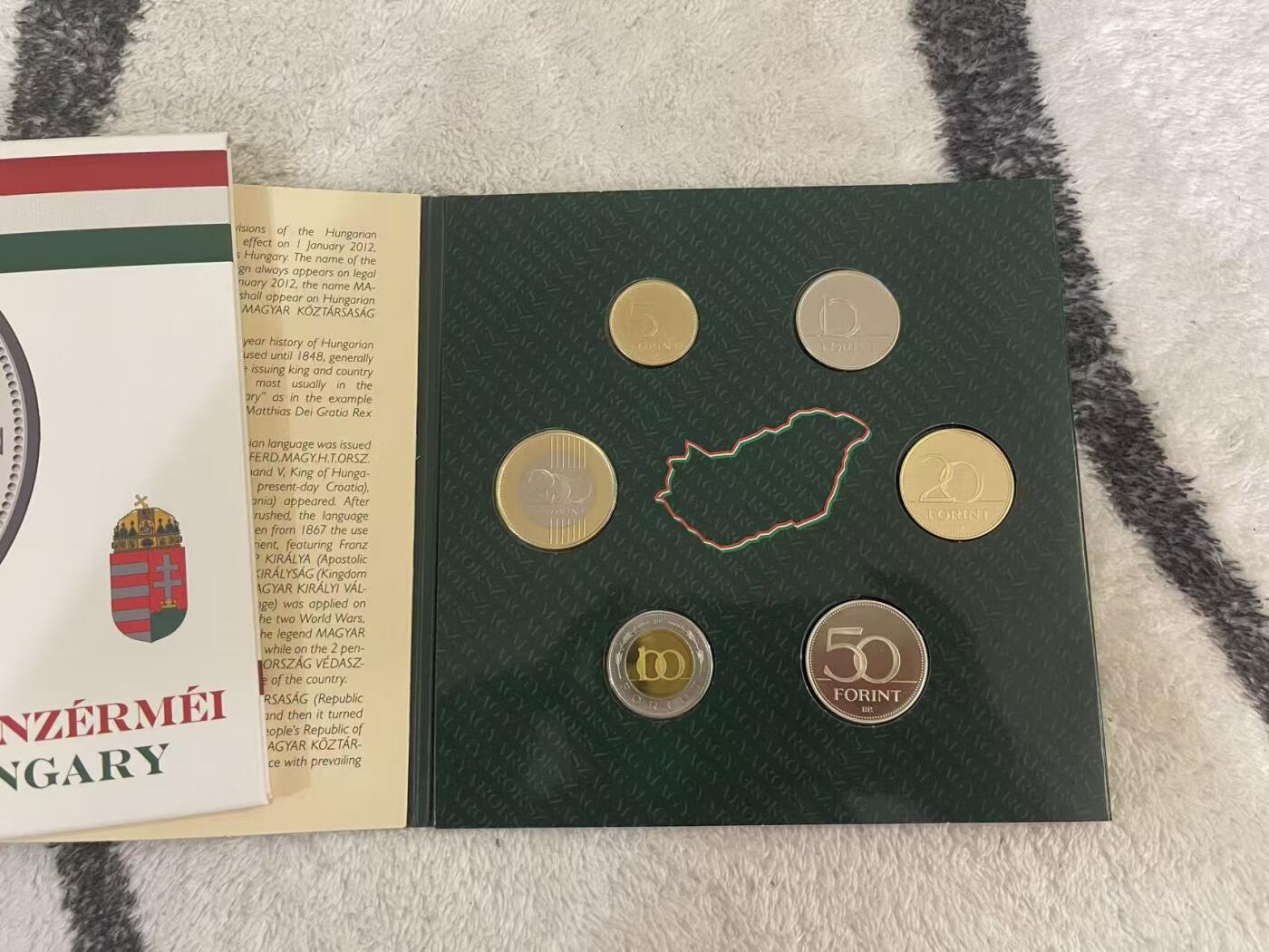 ❤️【币观天下】❤️ 第349期钱币拍卖场- 2026.4.24周五晚上6点半场 长期征集拍品  匈牙利2014年官方精制套币 全新原包装 发行量仅4000套 