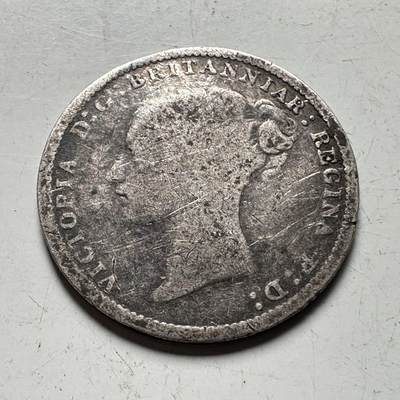 🌹外币初藏🌹🐯2026年第45场   每周二四六晚8️⃣点  世界硬币 英国 1886年 维多利亚 3便士银币