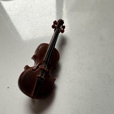 🌹外币初藏🌹🐯2026年第45场   每周二四六晚8️⃣点  世界硬币 德境米滕瓦尔德 迷你小提琴造型树脂胸针