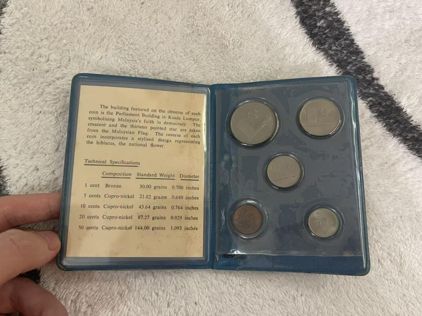 ❤️【币观天下】❤️ 第349期钱币拍卖场- 2026.4.24周五晚上6点半场 长期征集拍品  马来西亚1973年MS官方套币 原包装