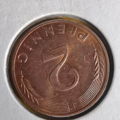 沼泽如烟--第1062场 德国1981年2芬尼